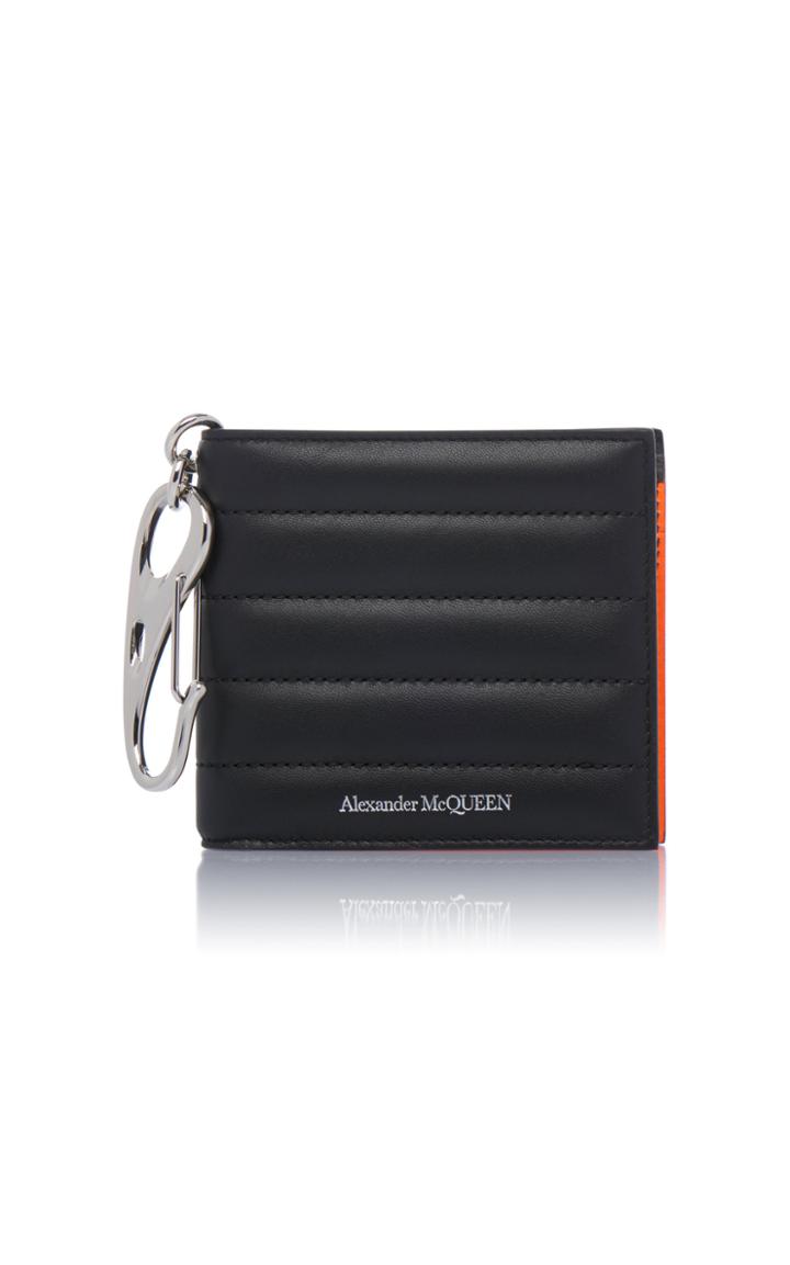 Alexander Mcqueen Quilted Leather Wallet