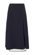 Versace Crepe A-line Skirt