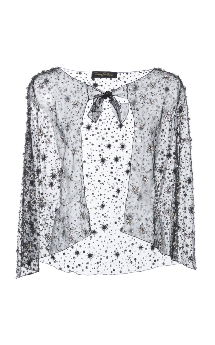 Jenny Packham Vela Embellished Cape