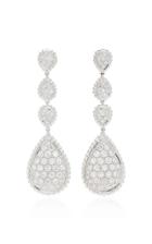 Boucheron Serpent Boheme Diamond Pendant Earrings