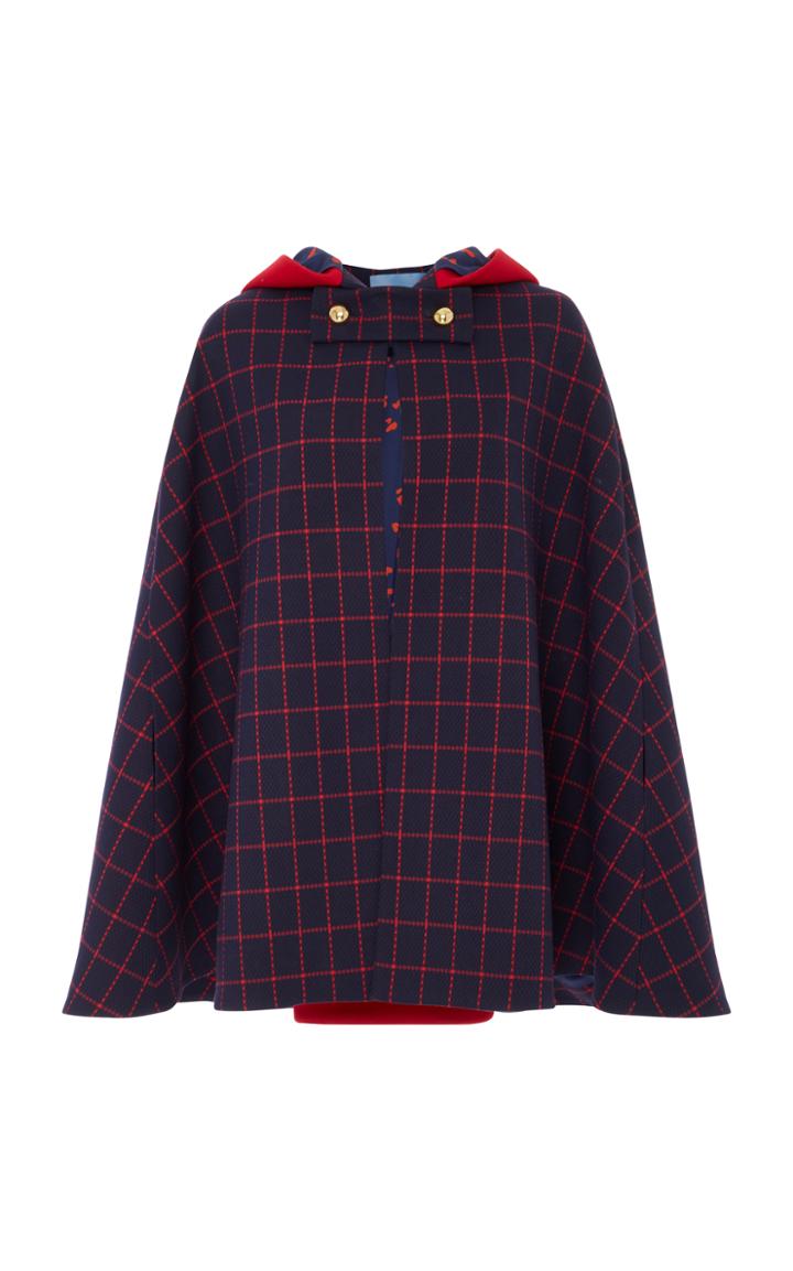 Macgraw Queenie Checkered Cape