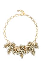 Lulu Frost Matira Statement Gold-plated Brass Necklace