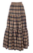 Moda Operandi La Doublej Big Tiered Cotton Maxi Skirt