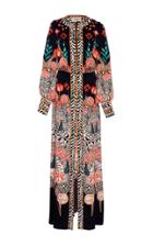 Temperley London Blaze Multi-printed Silk Dress