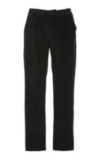 Figue Zulu Tailored Cropped Crepe Straight-leg Pants