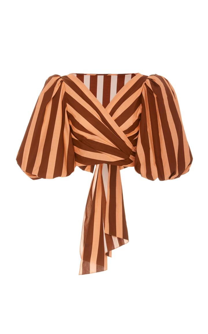 Johanna Ortiz Sabor Pacifico Striped Top