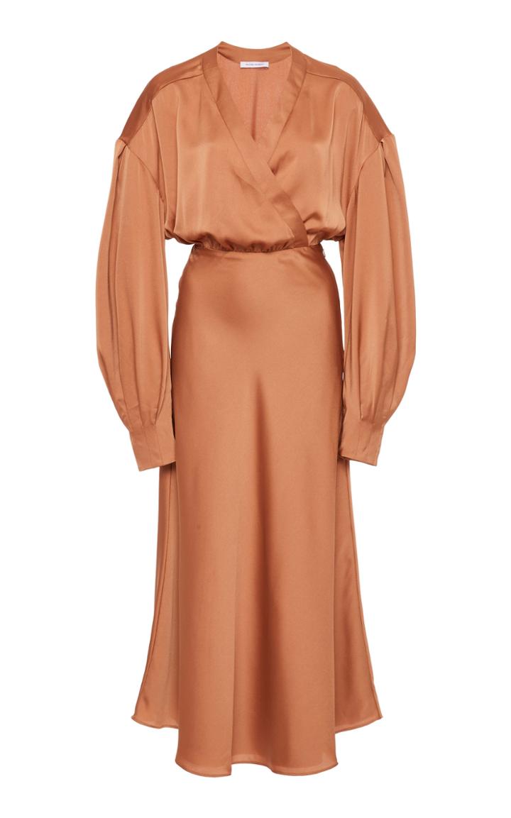 Moda Operandi Rachel Gilbert Karo Satin Dress Size: 0