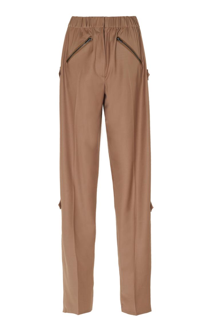 Preen By Thornton Bregazzi Oversized Wool Trouser