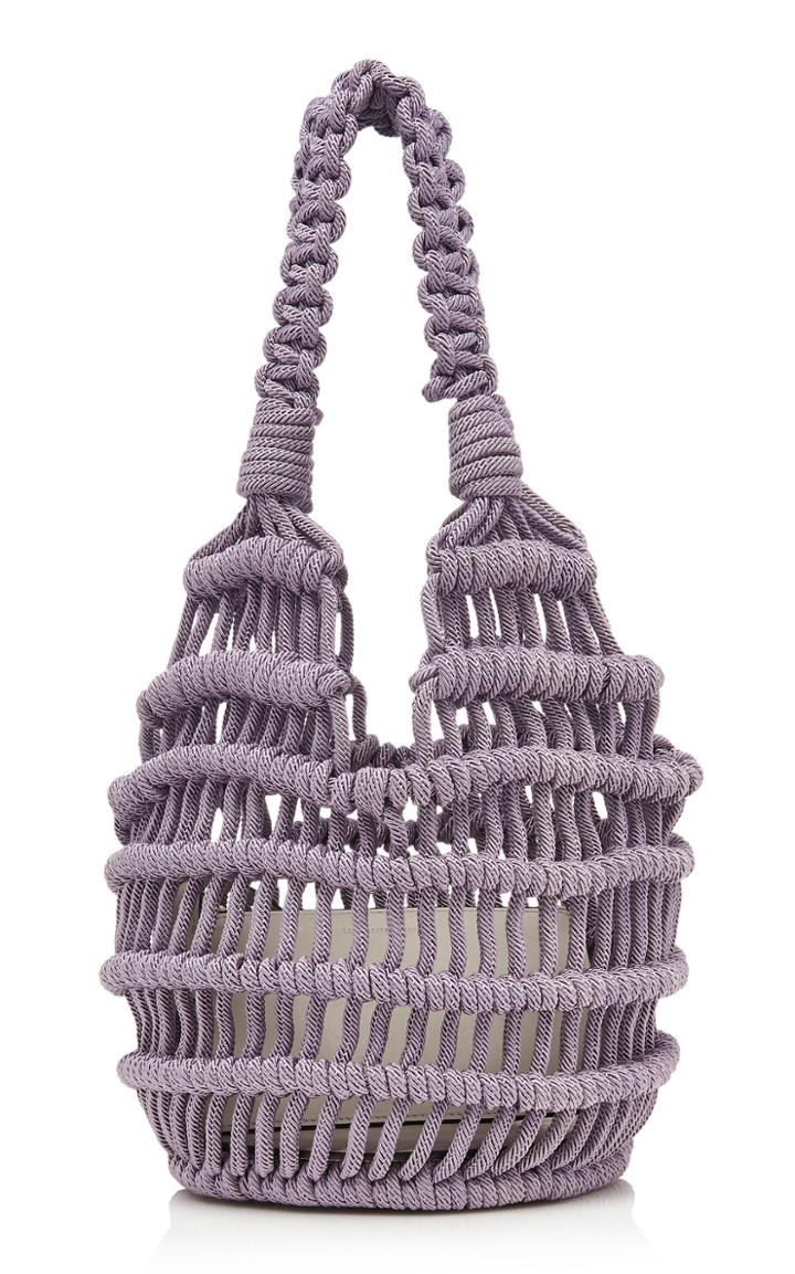 Les Petits Joueurs Amina Knotted Woven Rope Bag