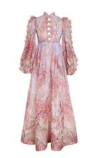 Moda Operandi Zimmermann Botanica Linen-silk Butterfly Gown