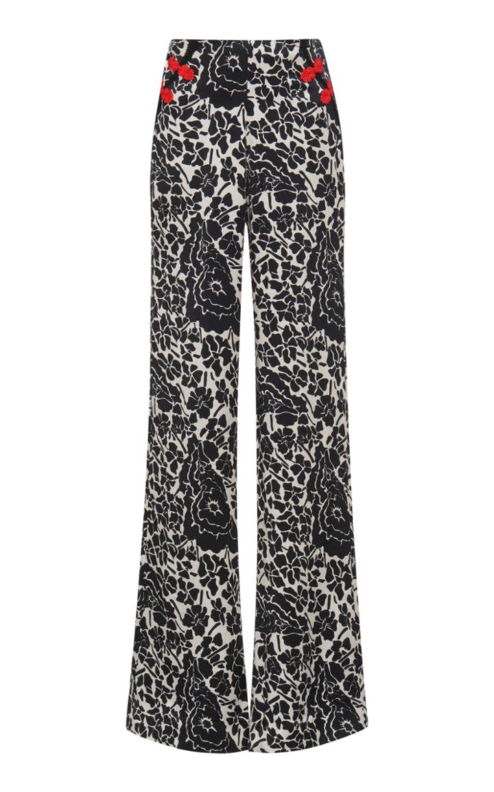 De La Vali Uma Silk Trouser