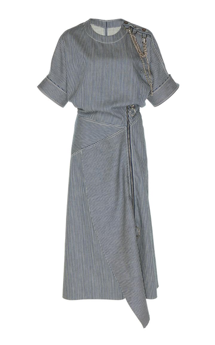 Cdric Charlier Zip-detail Cotton Dress