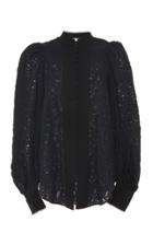 Acler Montana Button-front Lace Blouse