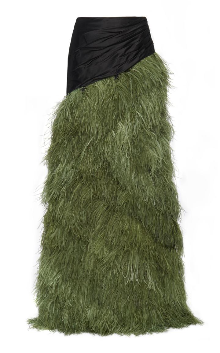 Johanna Ortiz Pachamama Feather Skirt
