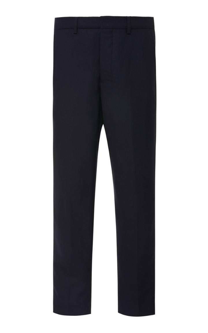 Ami Carotte Cropped Wool-crepe Dress Pants