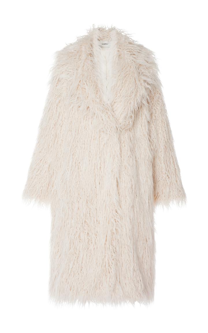 Goen.j Oversized Faux Fur Coat