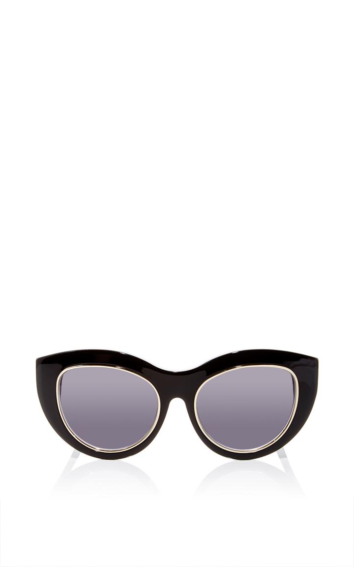 Dax Gabler N&deg;03 Shiny Black Acetate Sunglasses