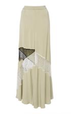 Christopher Esber Contrast Lace Flare Skirt