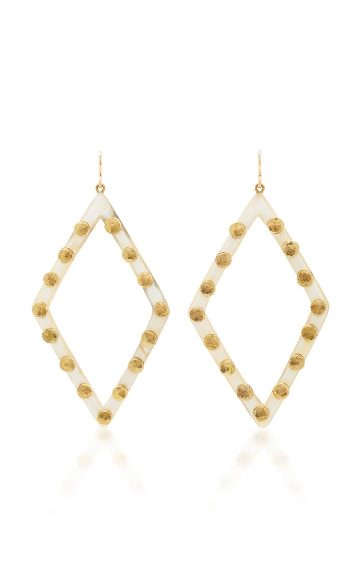Ashley Pittman Light Horn Mila Earring