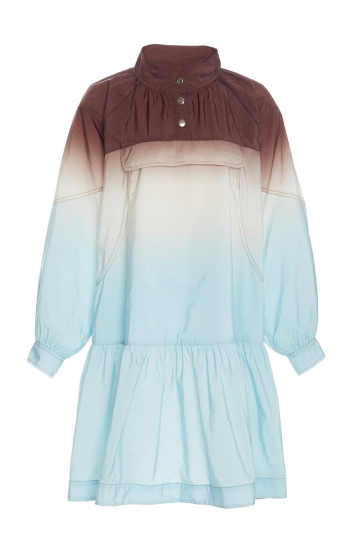 Sea Zanna Ombre-effect Nylon Mini Dress