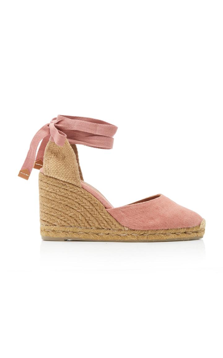 Castaer Carina Canvas Wedge Espadrilles