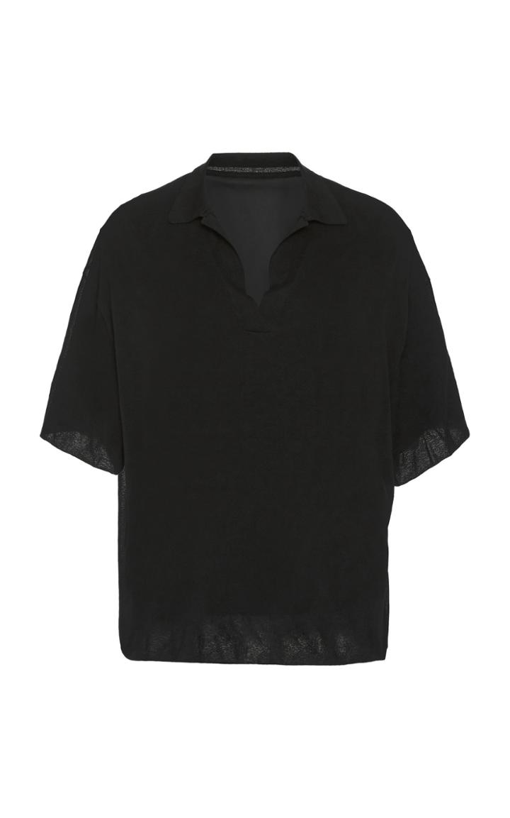 Moda Operandi The Row Figomi Layered Cotton Top Size: S