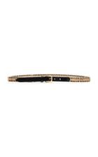 Isabel Marant Yilei Chain-trimmed Leather Belt