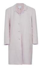 Moda Operandi Agnona Leather-paneled Double-faced Silk-cashmere Coat Size: 36