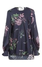 Lake Studio Floral Long Sleeve Top