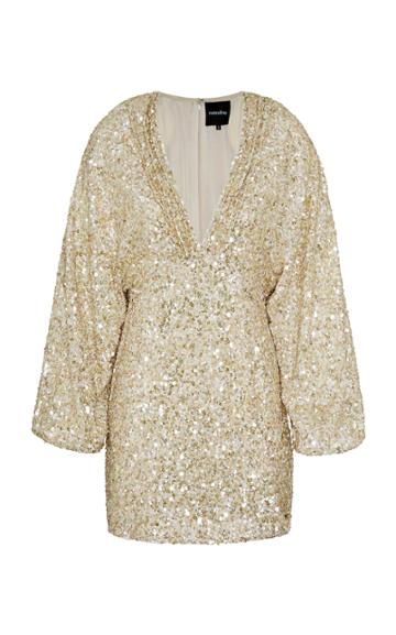 Retrofte Aubrielle Sequin-embellished Mini Dress