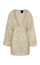 Retrofte Aubrielle Sequin-embellished Mini Dress