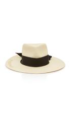 Sensi Studio Texas Babe Embroidered Straw Panama Hat
