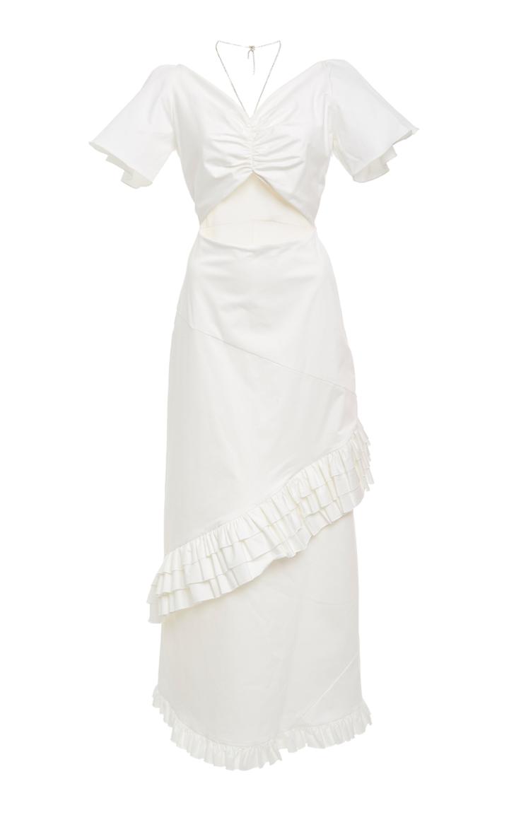 Breelayne Agata Crystal Halter Dress