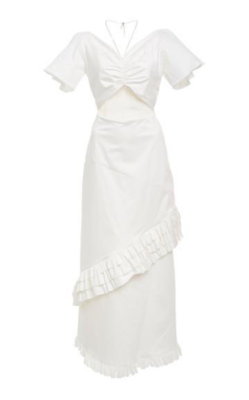 Breelayne Agata Crystal Halter Dress