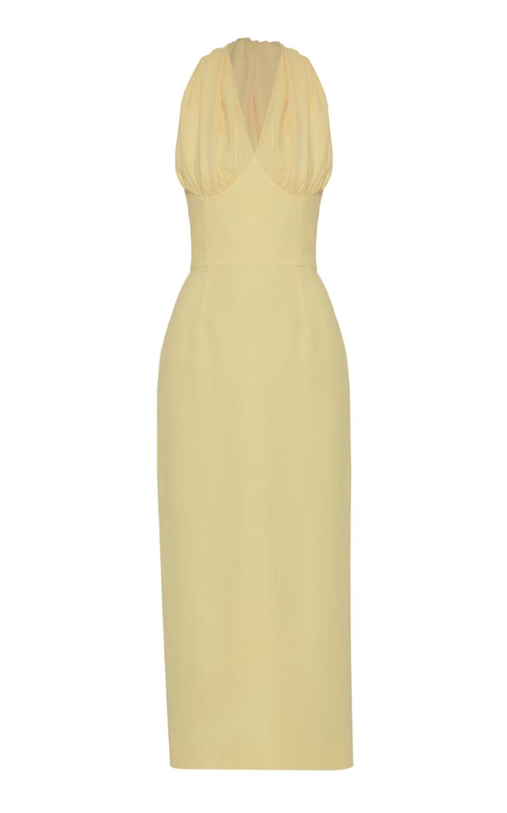 Moda Operandi Aleksandre Akhalkatsishvili Draped Cape Bust Maxi Dress Size: Xs