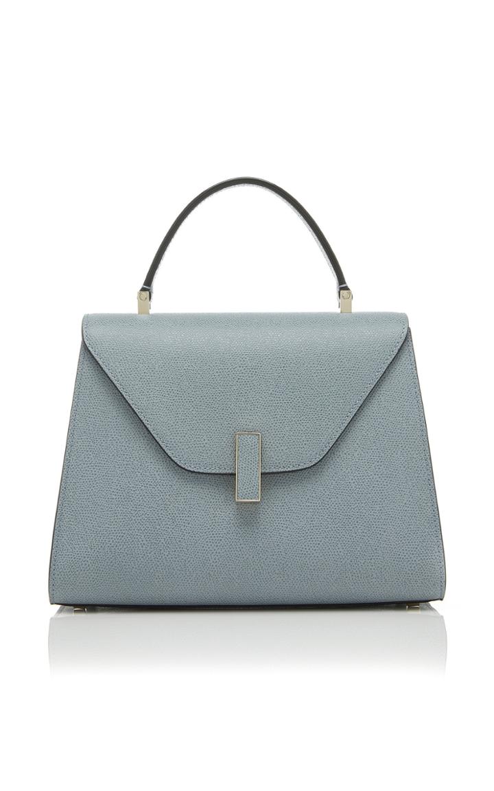 Valextra Iside Grained Leather Bag