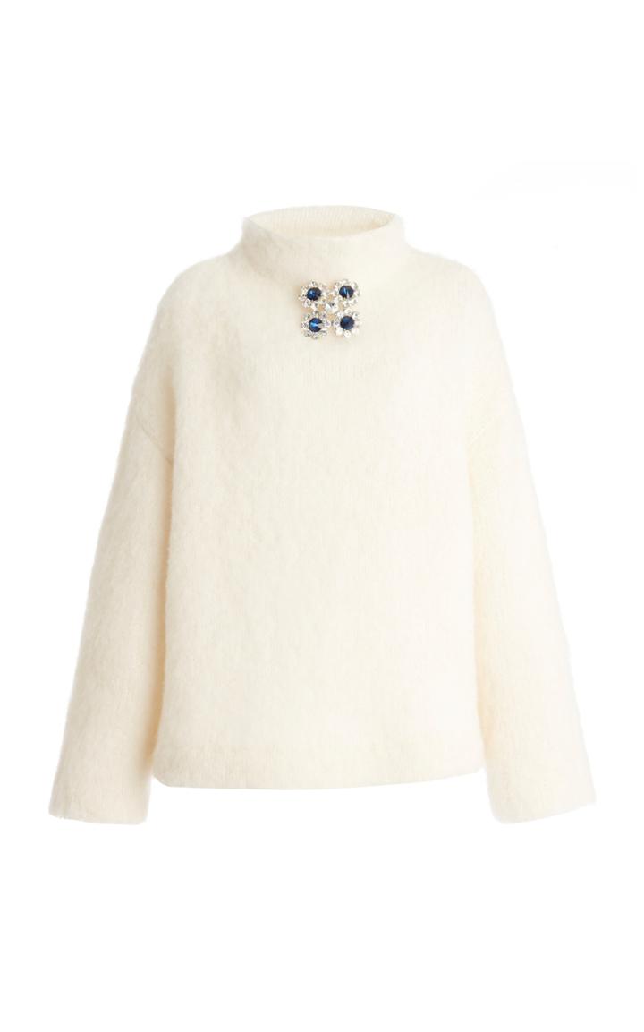 Christopher Kane Brushed Boucle Sweater