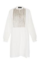 Paule Ka Bead Embroidered Tunic Dress