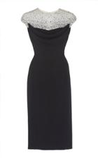 Jenny Packham Valentina Sequined Neckline Dress