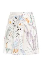 Zuhair Murad Printed High Waisted Shorts