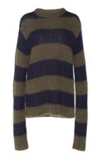 Rokh Chunky Stripe Mohair Sweater