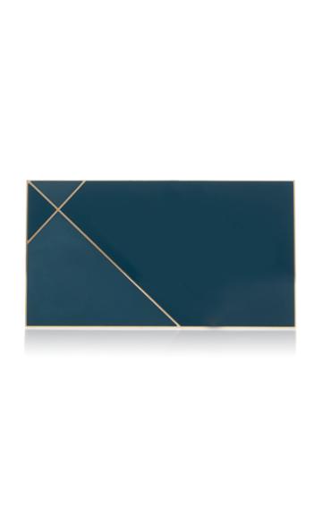 Valextra Lucky Stars Enameled Minaudiere