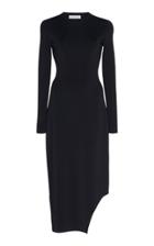 Victoria Beckham V-neck Long Sleeve Dress