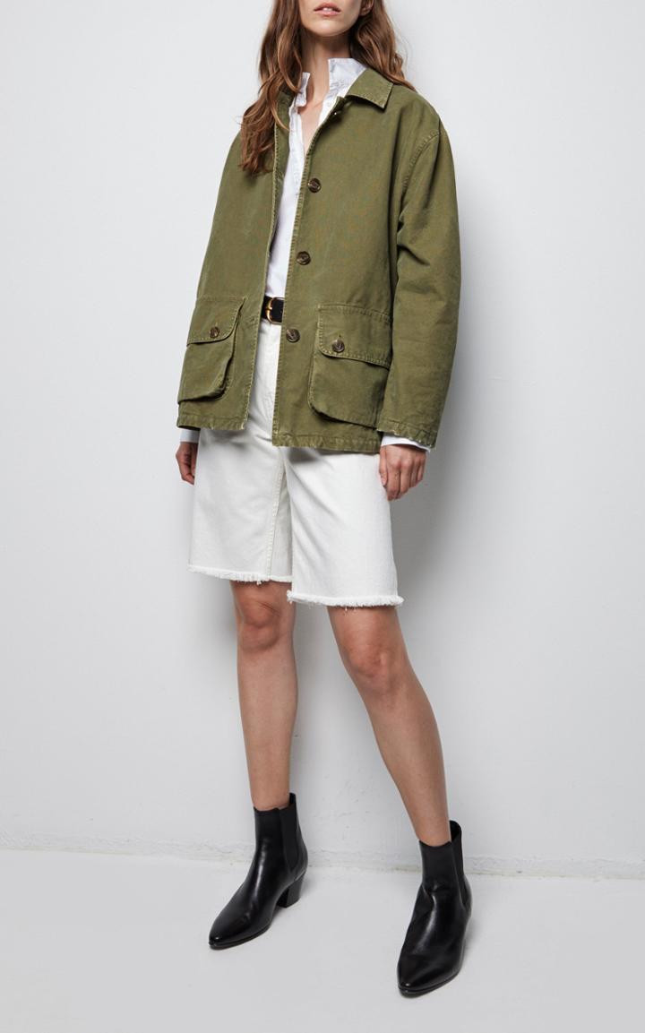 Moda Operandi Nili Lotan Connor Cotton Cargo Jacket