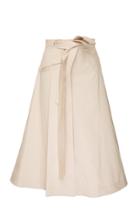 Babukhadia Self Tie Stripe Skirt