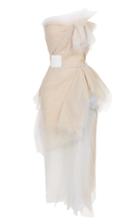 Maticevski Libra Draped Organza Dress