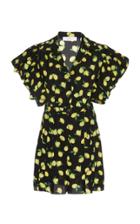 Moda Operandi Michael Kors Collection Lemons Crepe De Chine Romper Size: 0