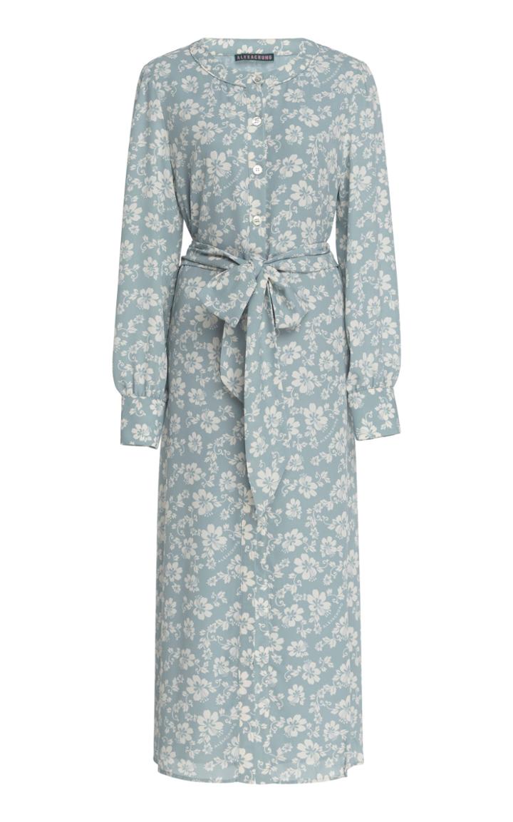 Alexachung Tie Waist Button Through Dress