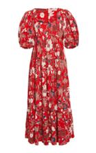 Ulla Johnson Nora Printed Cotton-blend Midi Dress