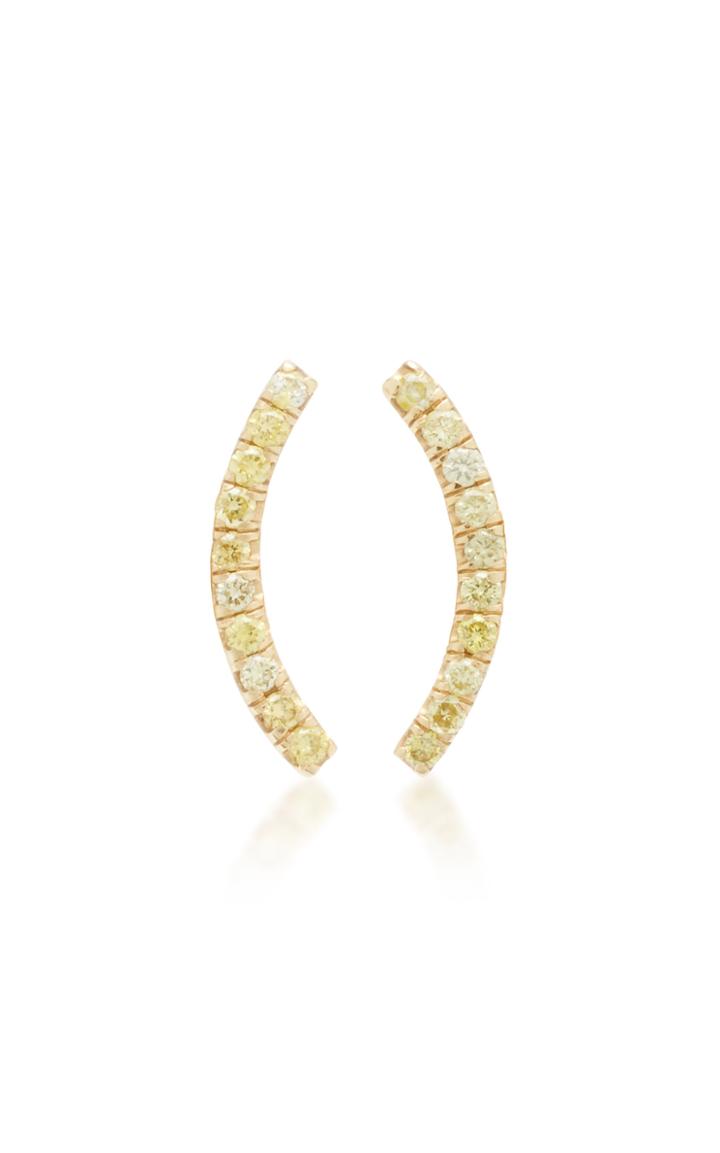 Maria Jose Jewelry 18k Gold Diamond Earrings